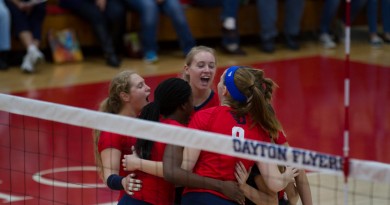 Dayton volleyball by Chris Santucci Flyer News