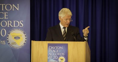 Bill Clinton by Chris Santucci/Flyer News