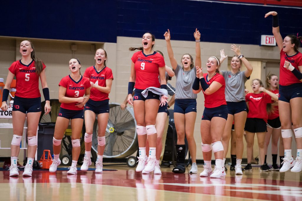 Women’s Volleyball Preview Dayton Shows Promise For Friday Game