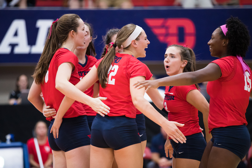 Behind The Leadership of Bruns, Dayton Volleyball Continues To Dominate