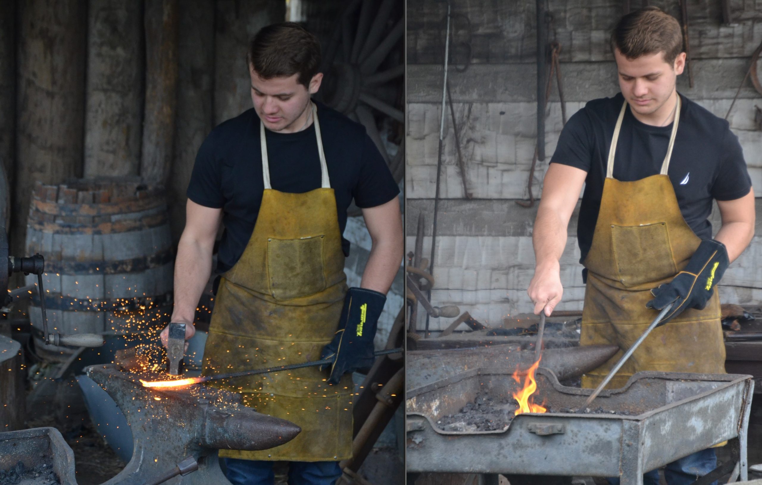 Blacksmithing at the Library with Columbia Fire & Iron – Spokane